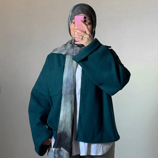 Over mood jacket-جاكيت اوفرمود